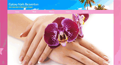 Desktop Screenshot of galaxynailsbeaverton.com